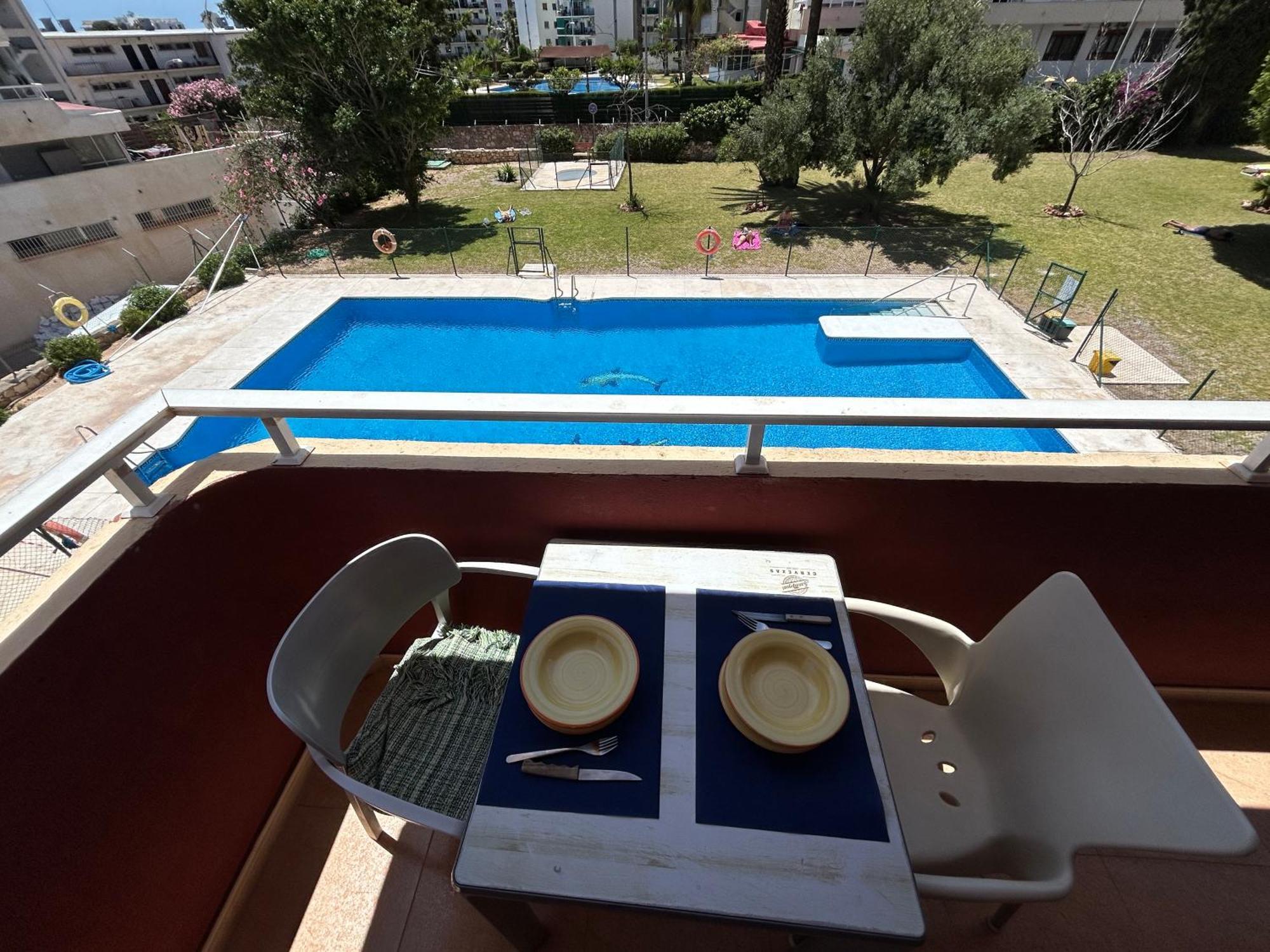 Piscina Terrazza Seaview Apartment Benalmadena Exterior photo